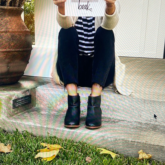 BEEK Quail Black Leather Ankle Boot - Picture 2 of 16